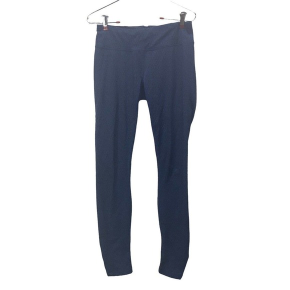 Prana Blue Black Diamonds High Waisted Leggings Women‎ Size Small Woman's - Picture 1 of 8